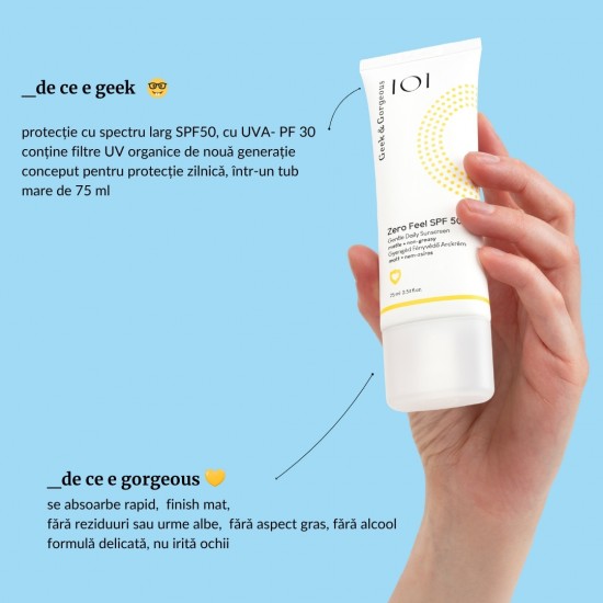 Zero Feel SPF 50 75 ml
